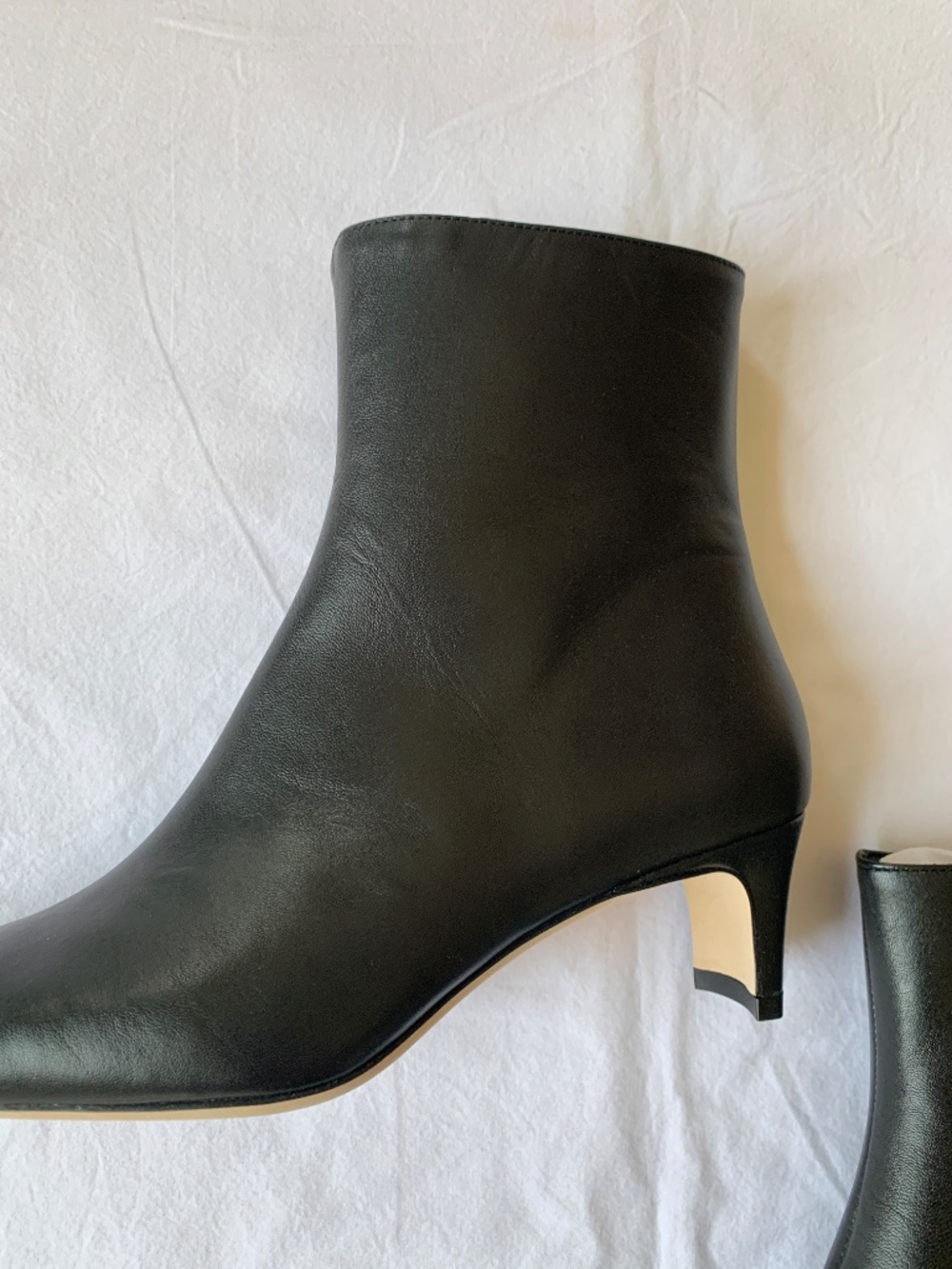 Staud Wally Leather Ankle Boots Black 37 - Picture 8 of 16